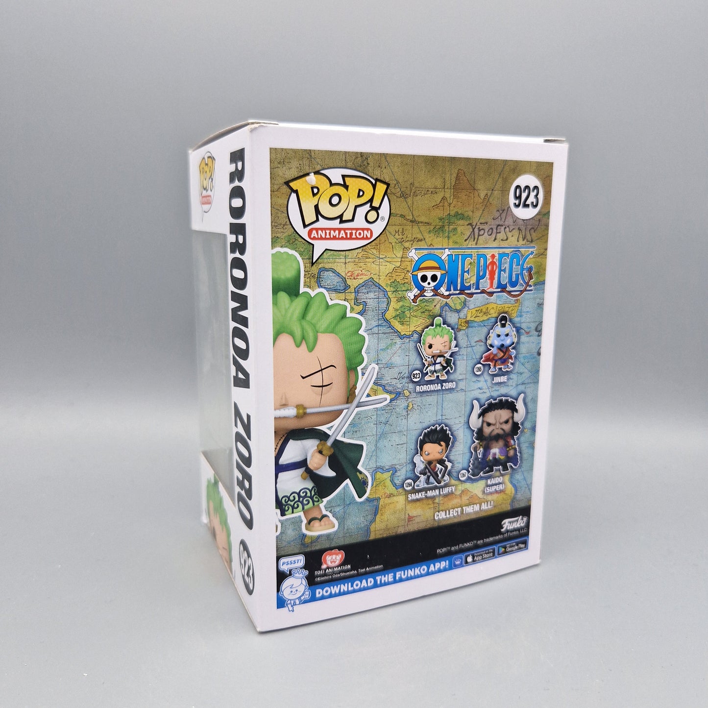 Funko Pop! Animation One Piece #923 Roronoa Zoro Zustand: Sehr Gut