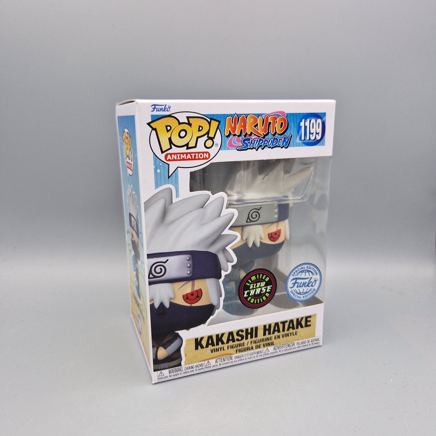 Funko Pop! Animation Naruto Shippuden #1199 Kakashi Hatake Glow Chase