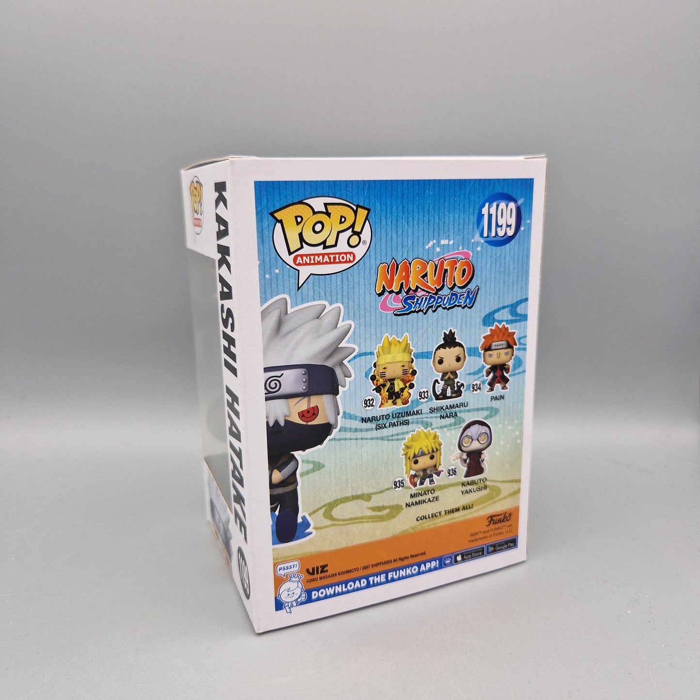 Funko Pop! Animation Naruto Shippuden #1199 Kakashi Hatake Glow Chase
