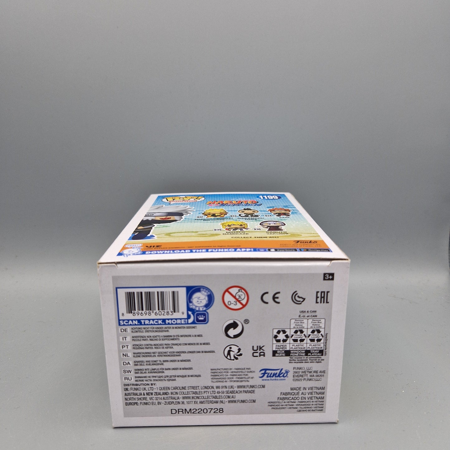 Funko Pop! Animation Naruto Shippuden #1199 Kakashi Hatake Glow Chase