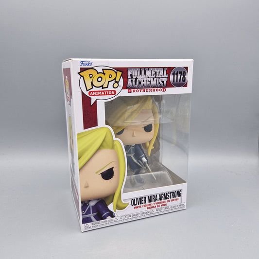 Funko Pop! Animation	Fullmetal Alchemist: Brotherhood	#1178	Olivier Mira Armstrong