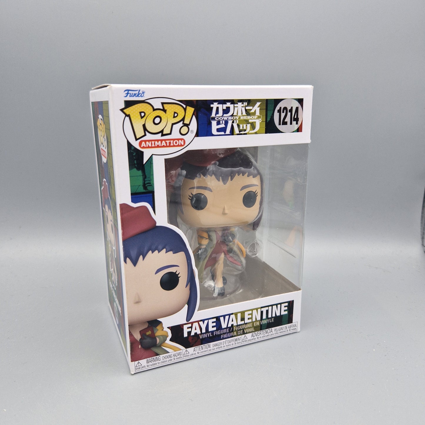 Funko Pop! Animation Cowboy Bebop #1214 Faye Valentine Zustand: Sehr Gut