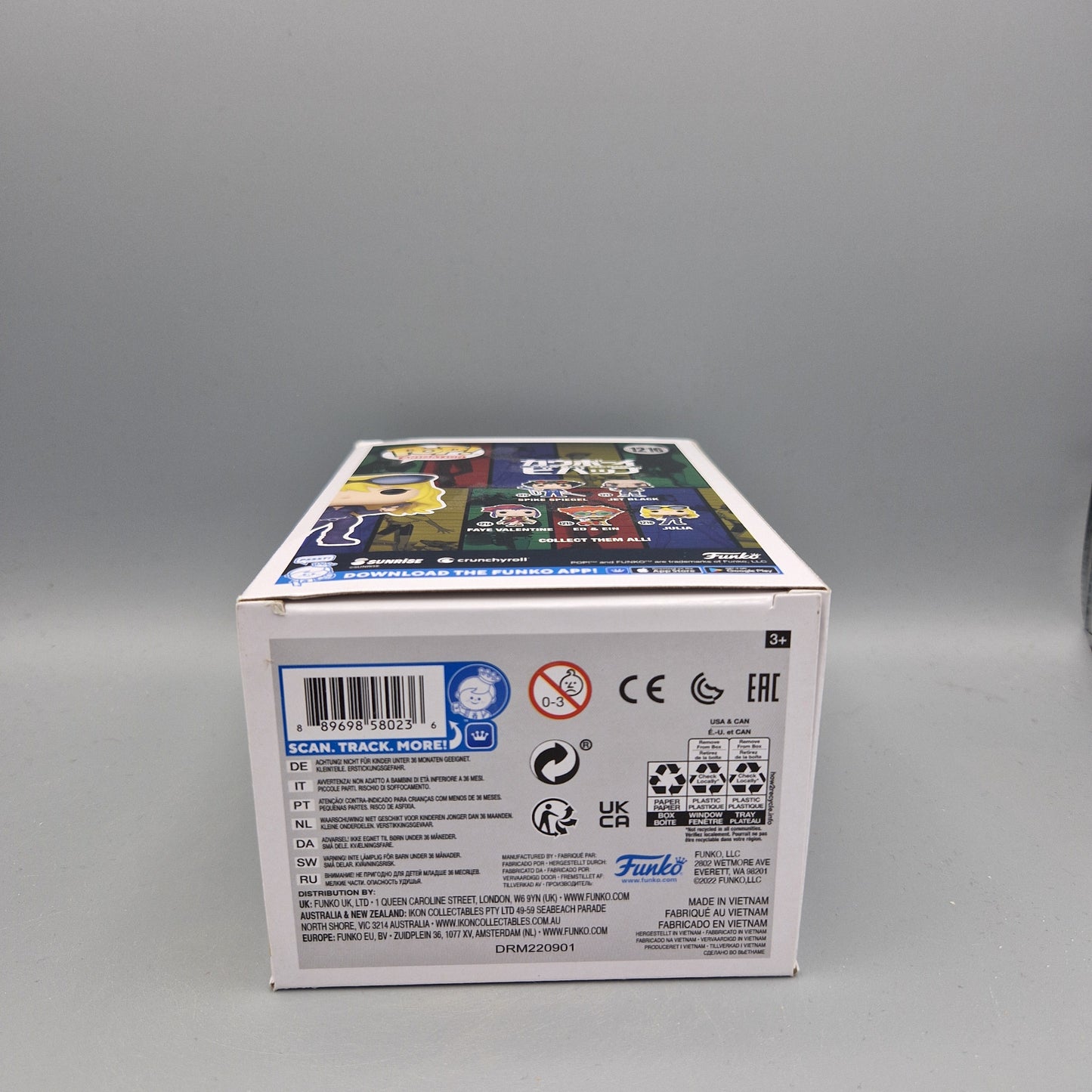 Funko Pop! Animation Cowboy Bebop #1216 Julia Zustand: Sehr Gut