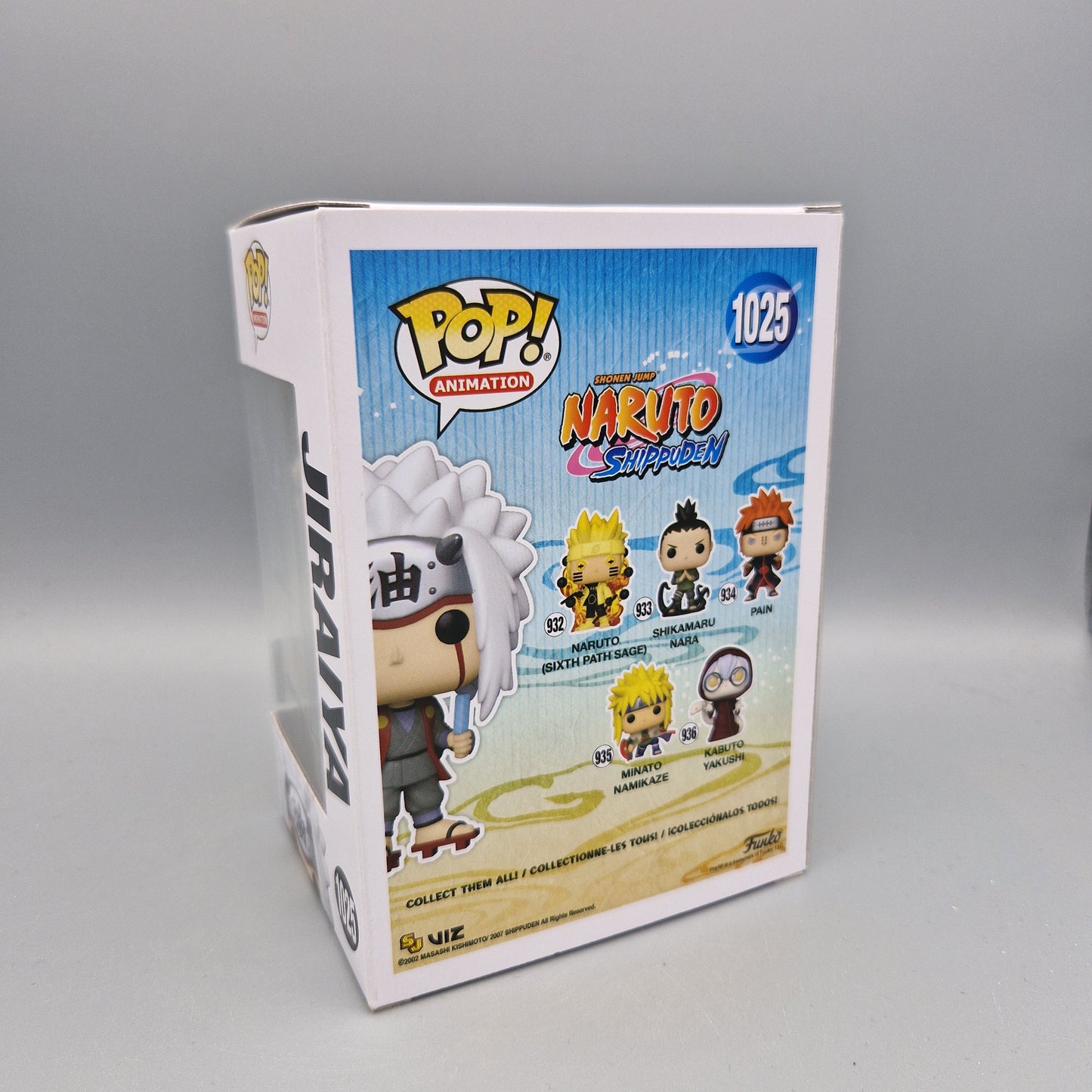 Funko Pop! Animation Naruto Shippuden #1025 Jiraiya 2021 Fall Convention