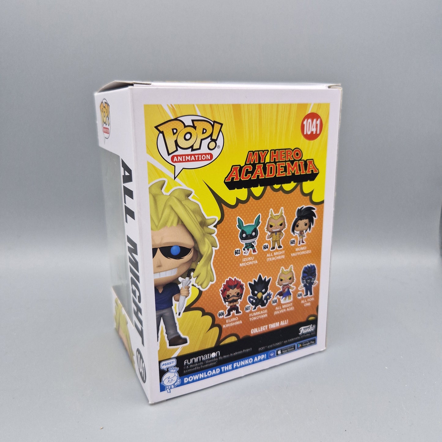 Funko Pop! Animation My Hero Academia #1041 All Might 2021 Fall Convention