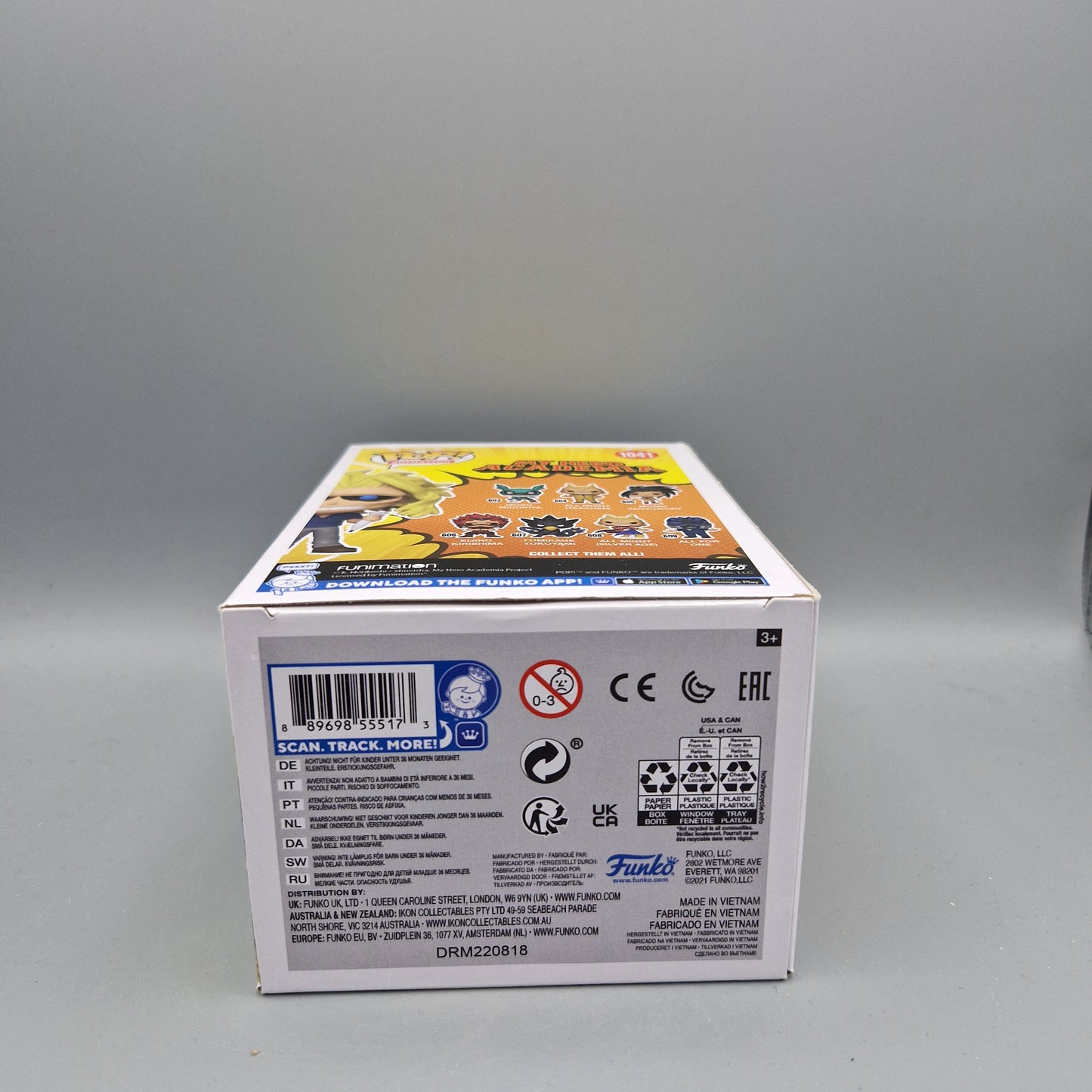 Funko Pop! Animation My Hero Academia #1041 All Might 2021 Fall Convention