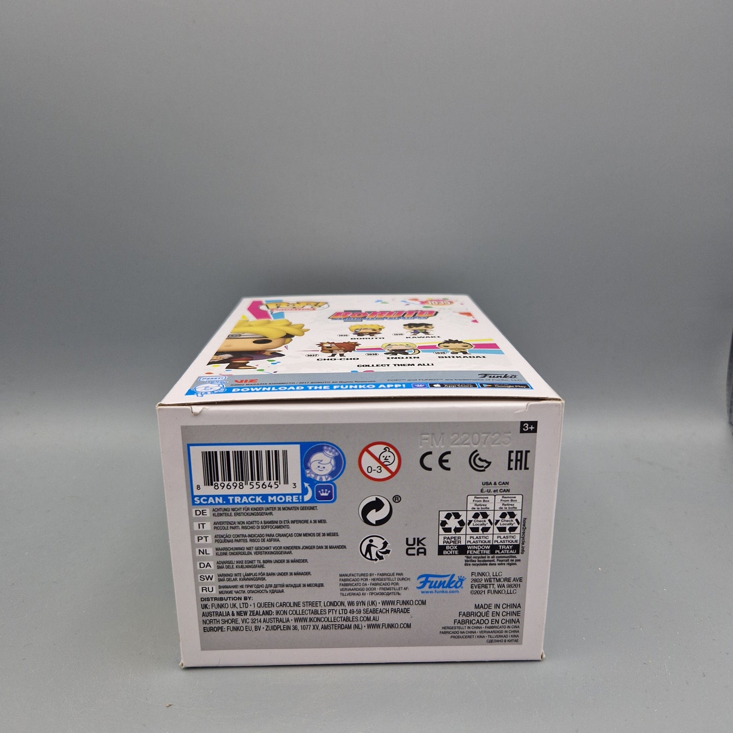 Funko Pop! Animation Boruto: Naruto Next Generations #1035 Boruto Special Edition Glows in the Dark