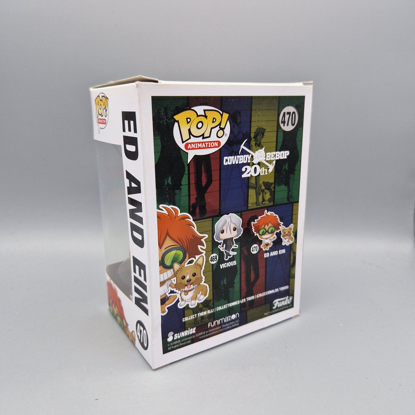 Funko Pop! Animation Cowboy Bebop #470 Ed and Ein Zustand: Gut