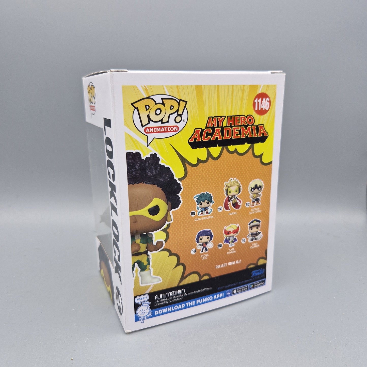 Funko Pop! Animation My Hero Academia #1146 Locklock Special Edition
