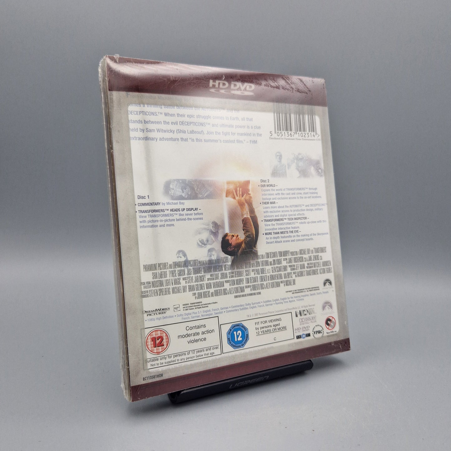 HD DVD Film: Transformers 2-Disc-Special-Edition Englische Ausgabe mit deutschem Ton