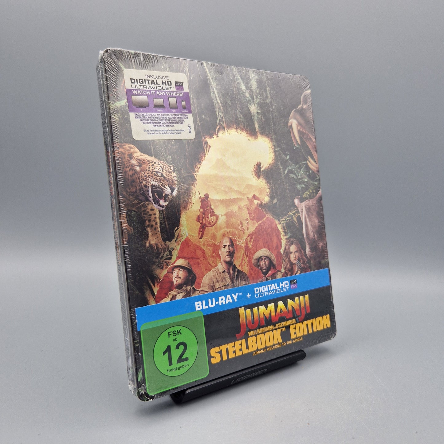 Blu-Ray Film: Jumanji Steelbook Zustand: Neu