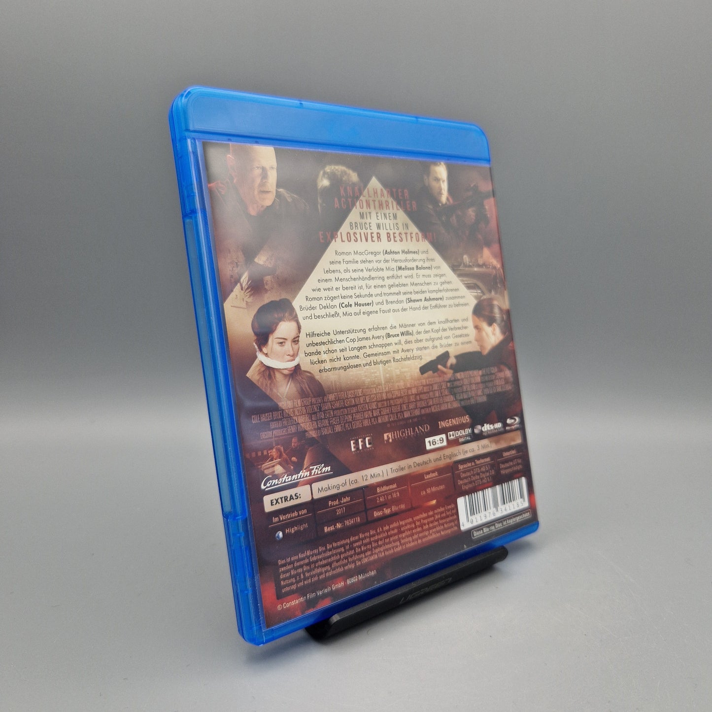 Blu-Ray Film: Acts of Violence		Bruce Willis	Zustand:	Sehr Gut