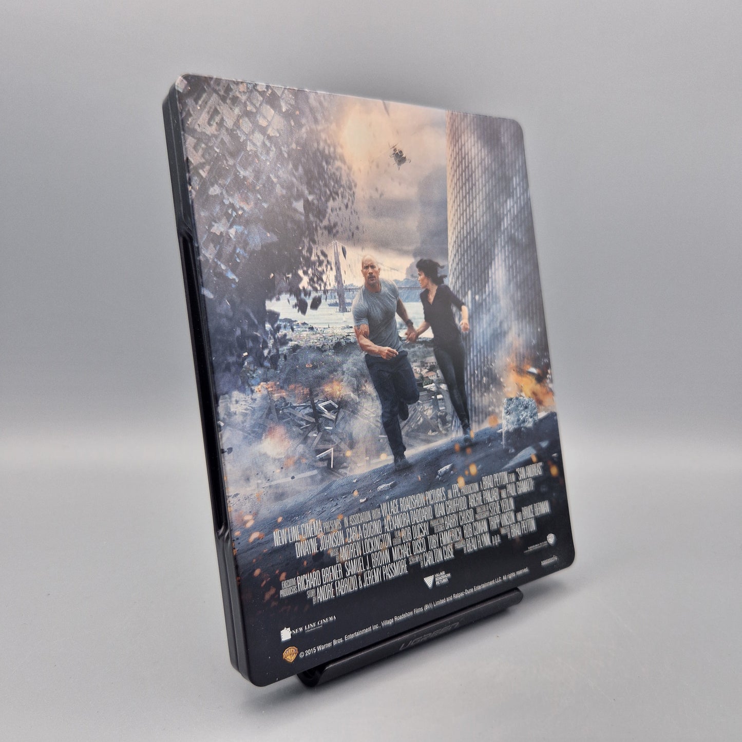 Blu-Ray Film: San Andreas 3D + 2D Steelbook Zustand: Gut