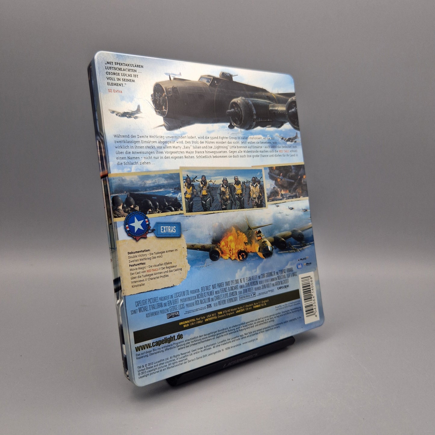 Blu-Ray Film: Red Tails Steelbook Zustand: Sehr Gut