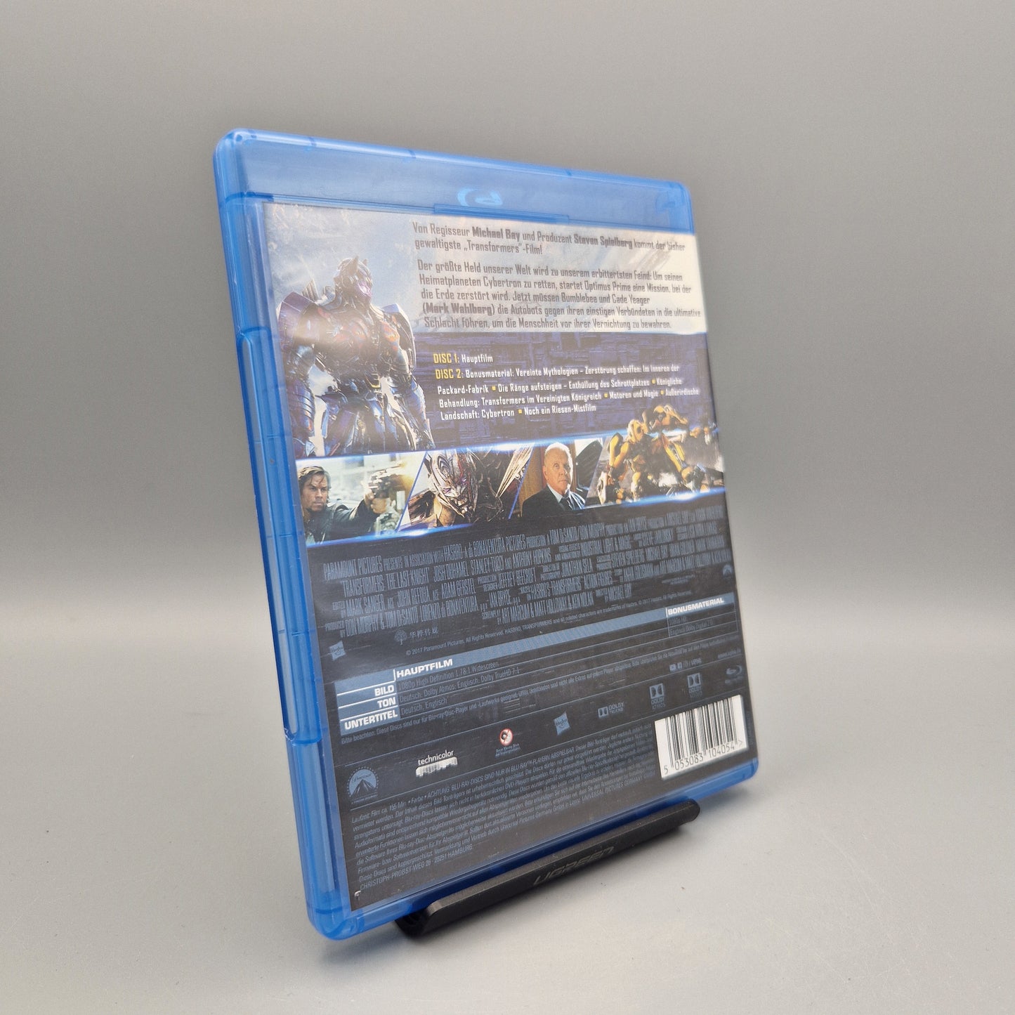 Blu-Ray Film: Transformers 5 - The Last Knight Zustand: Sehr Gut