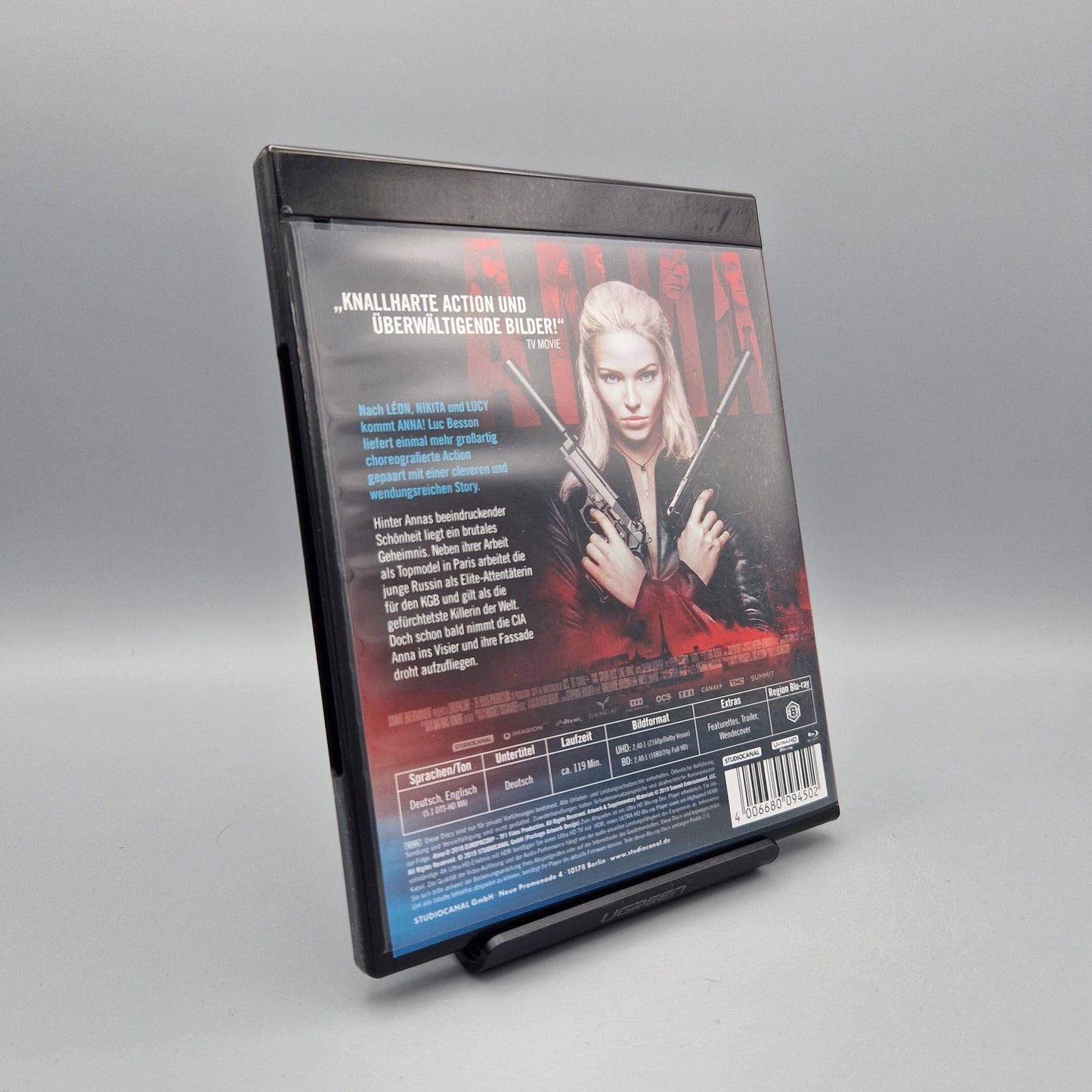 Blu-Ray Film: 4K Ultra HD Anna mit Sasha Luss Zustand: Sehr Gut