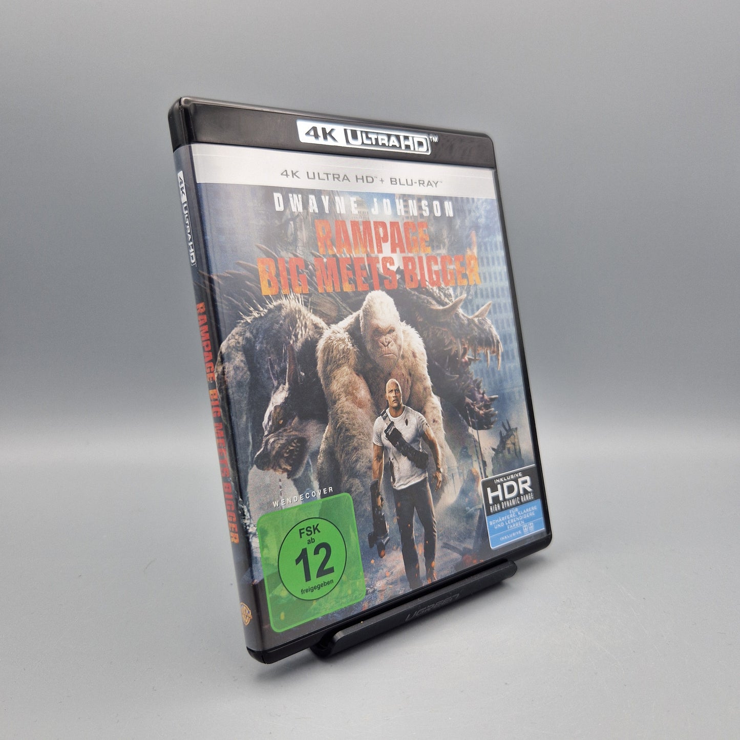 Blu-Ray Film: 4K Ultra HD Rampage: Big Meets Bigger Zustand: Sehr Gut
