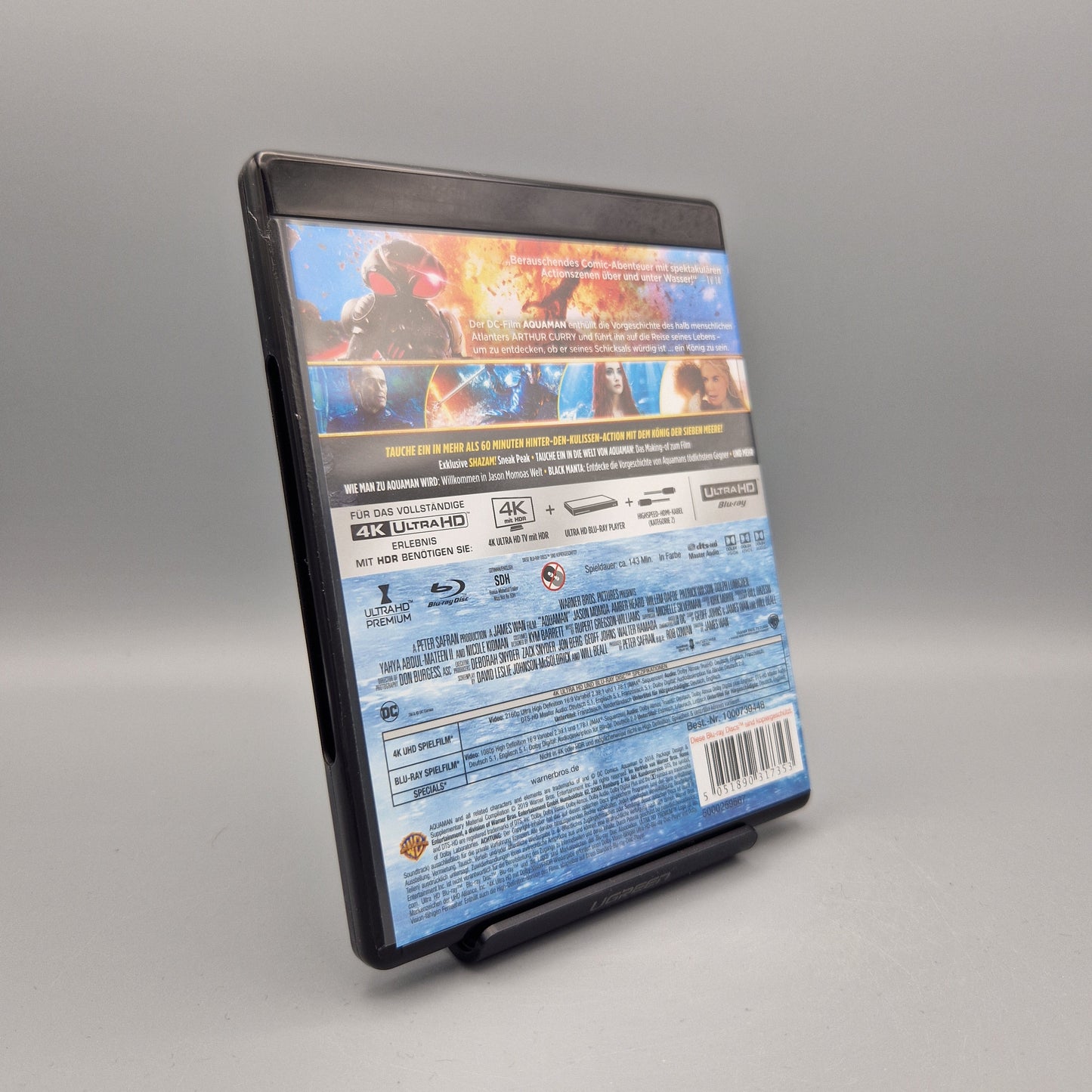 Blu-Ray Film: 4K Ultra HD DC Aquaman Zustand: Sehr Gut