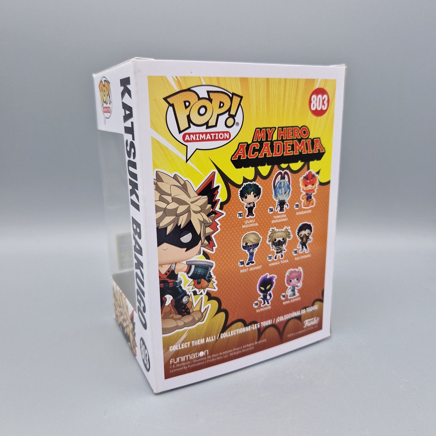 Funko Pop! Animation My Hero Academia #803 Katsuki Bakugo 2020 Summer Convention