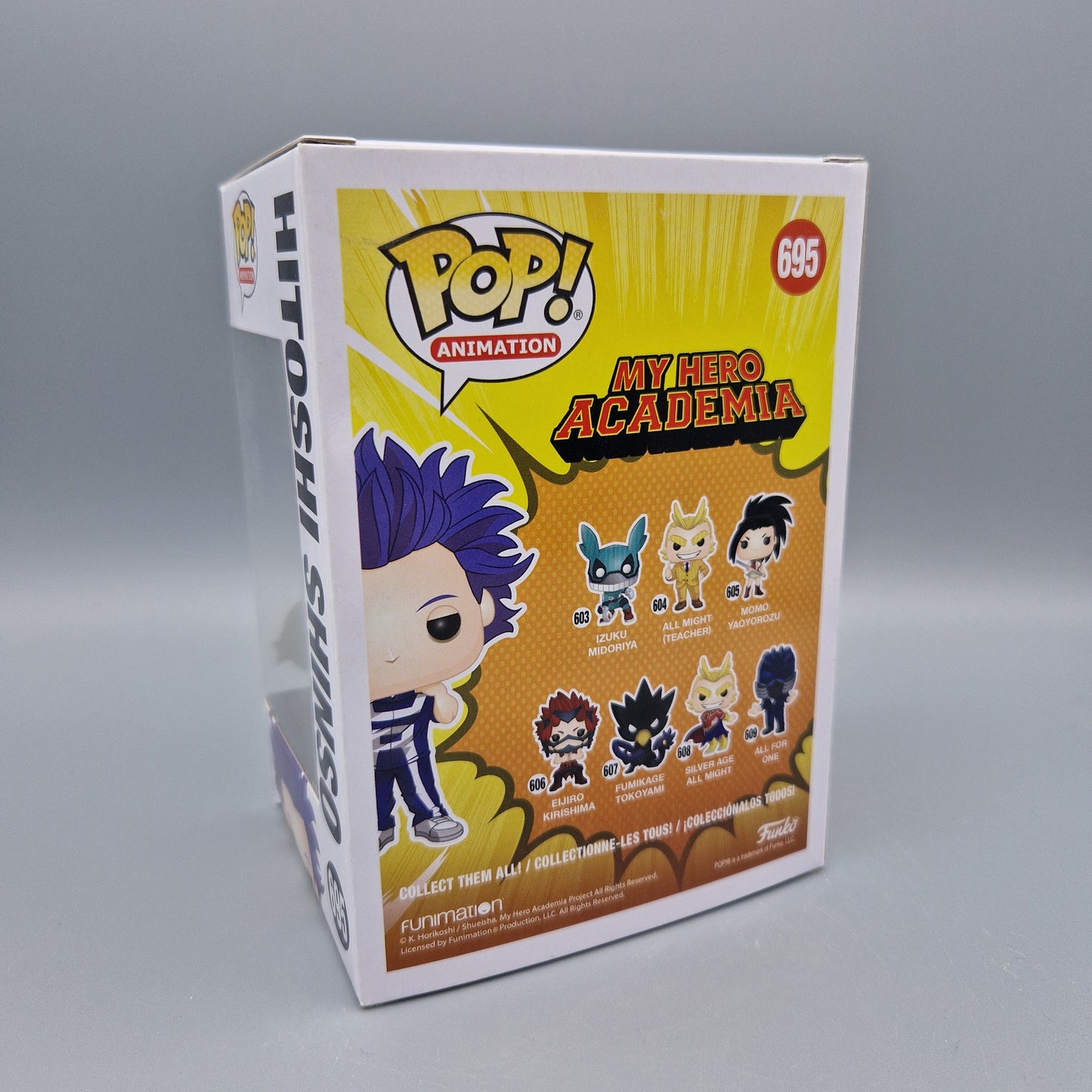 Funko Pop! Animation My Hero Academia #695 Hitoshi Shinso Special Edition