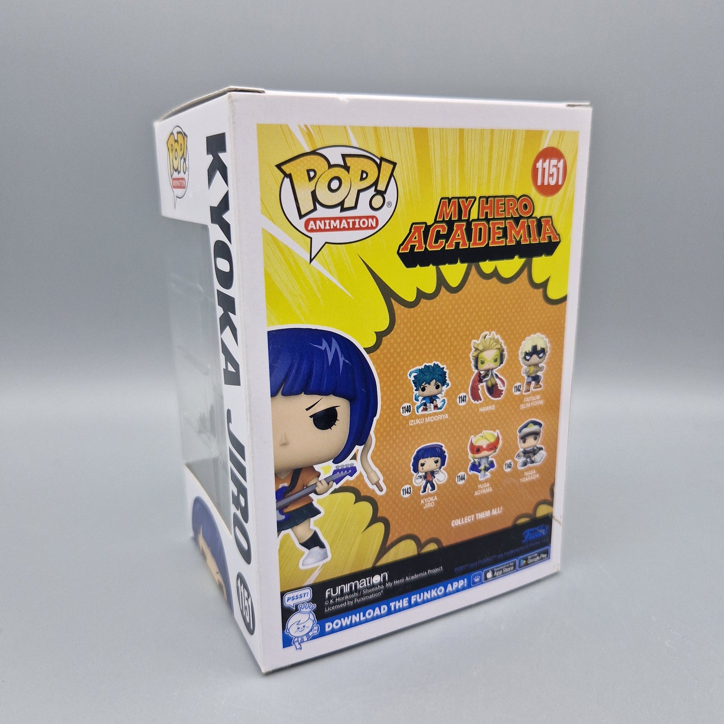 Funko Pop! Animation My Hero Academia #1151 Kyoka Jiro Special Edition
