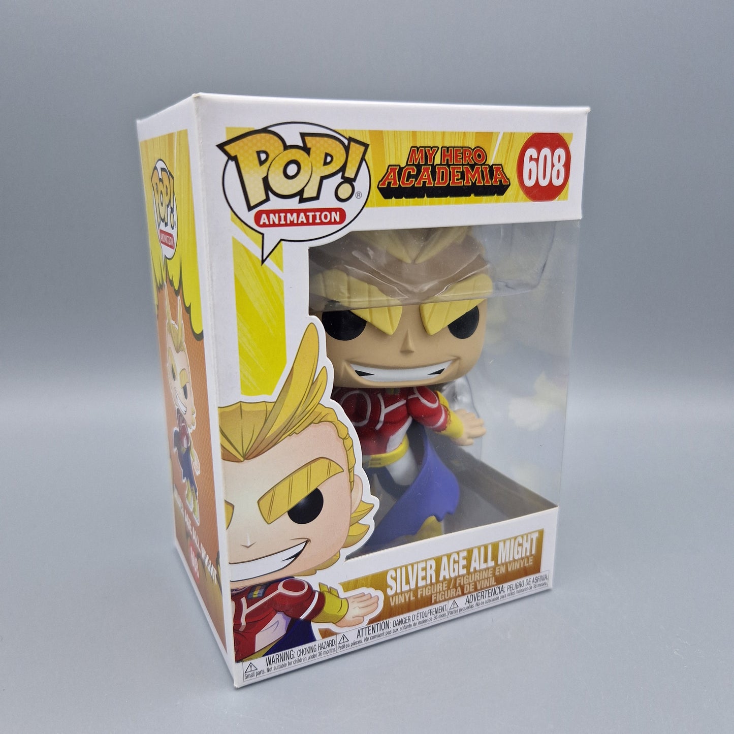Funko Pop! Animation My Hero Academia #608 Silver Age All Might Vinylfigur
