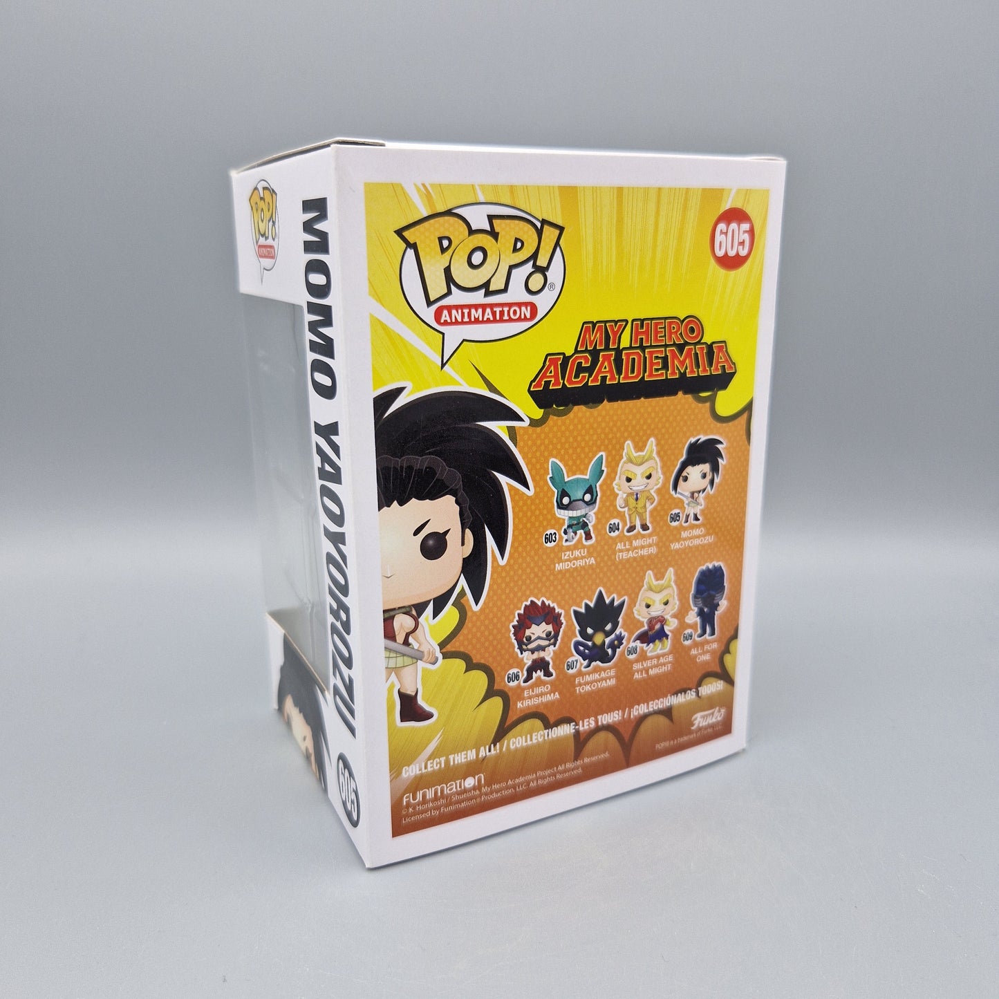 Funko Pop! Animation My Hero Academia #605 Momo Yaoyorozu Vinylfigur