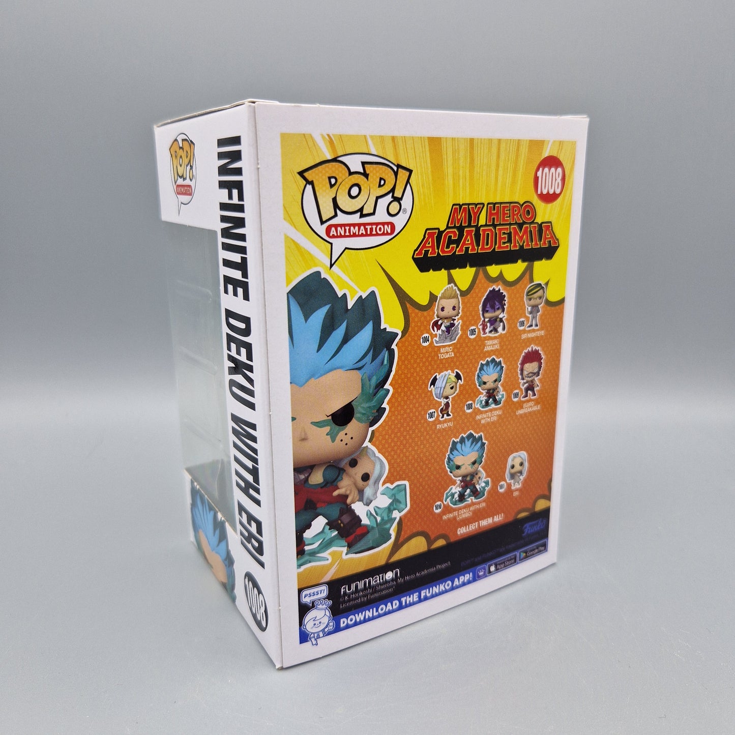 Funko Pop! Animation My Hero Academia #1008 Infinite Deku with Eri Vinylfigur