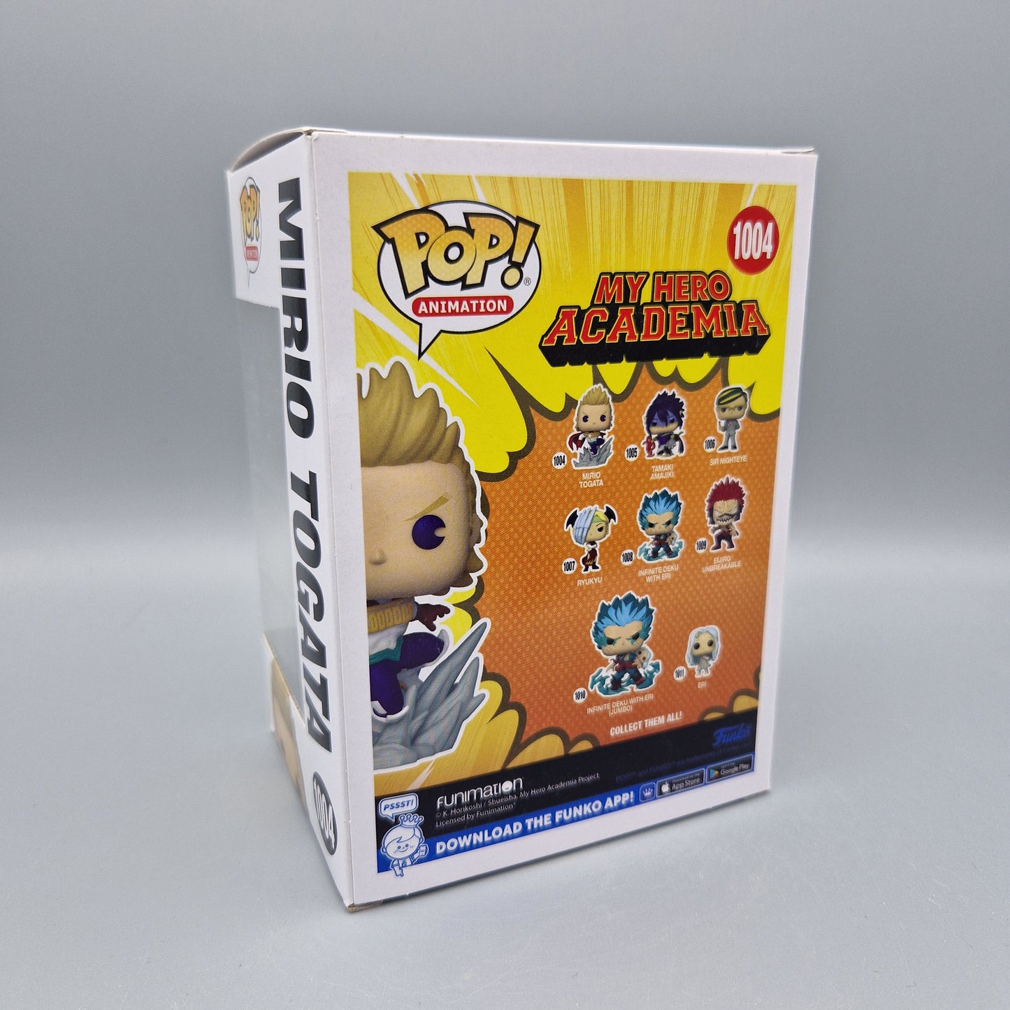 Funko Pop! Animation My Hero Academia #1004 Mirio Togata Vinylfigur