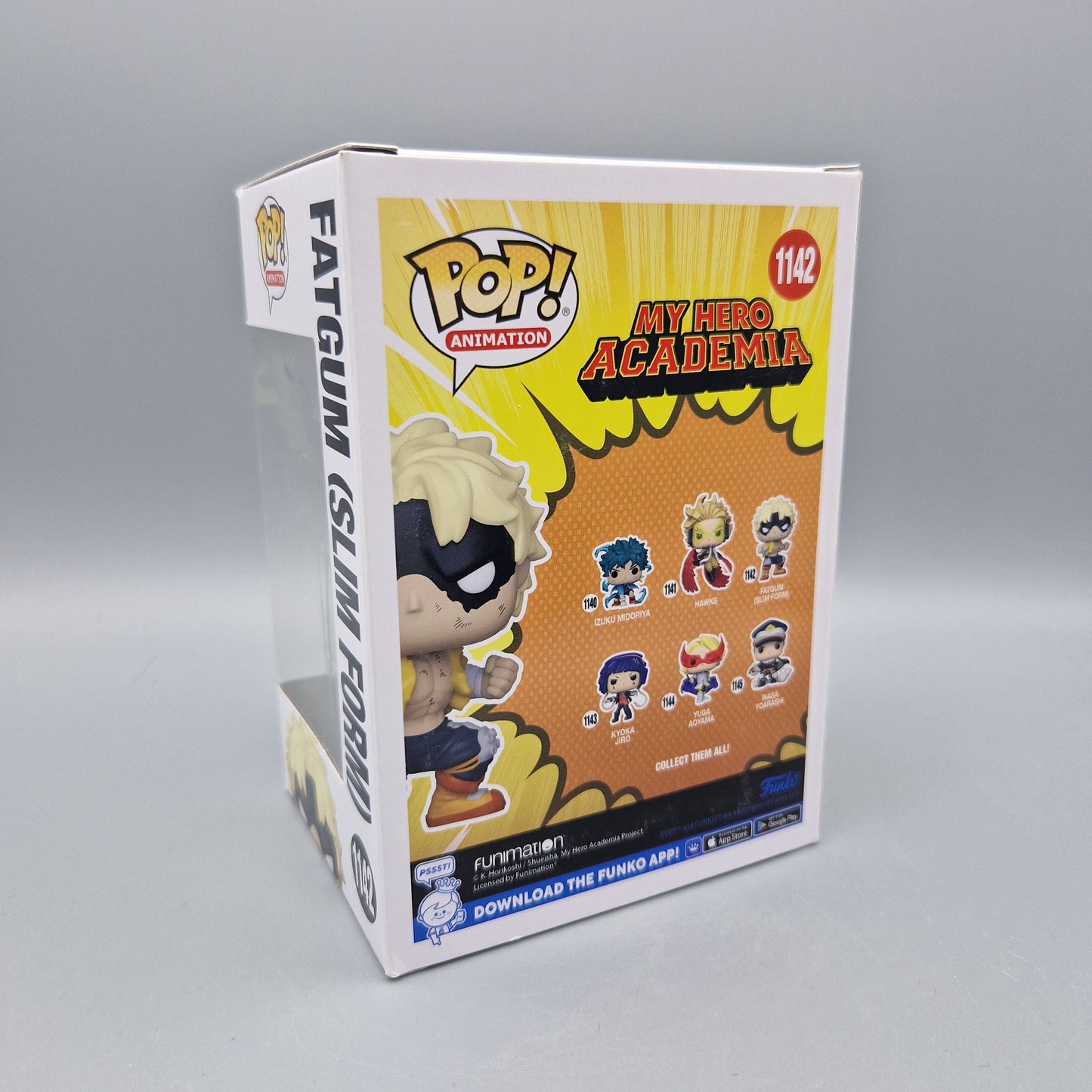 Funko Pop! Animation My Hero Academia #1142 Fatgum (Slim Form) Vinylfigur