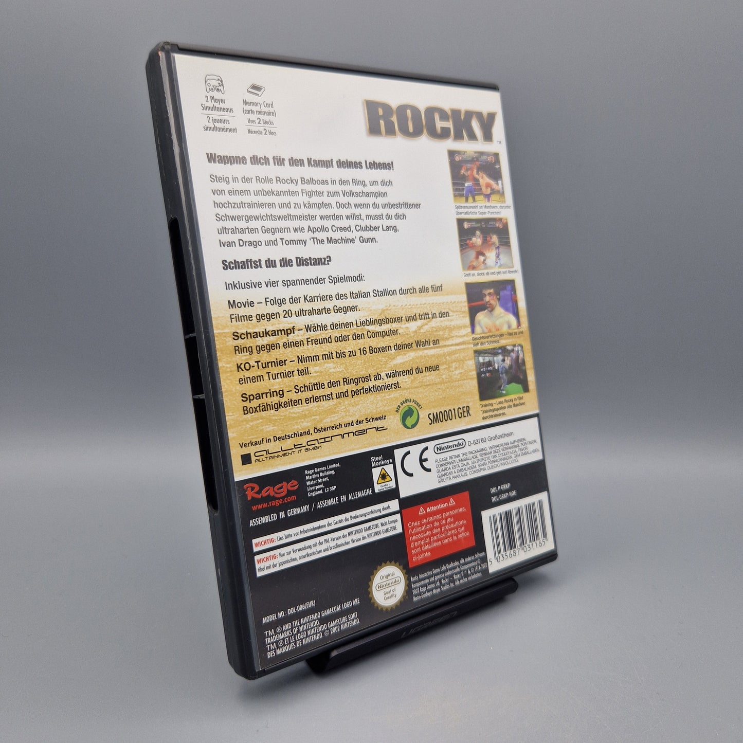 Nintendo GameCube Spiel: Rocky Zustand: Sehr Gut