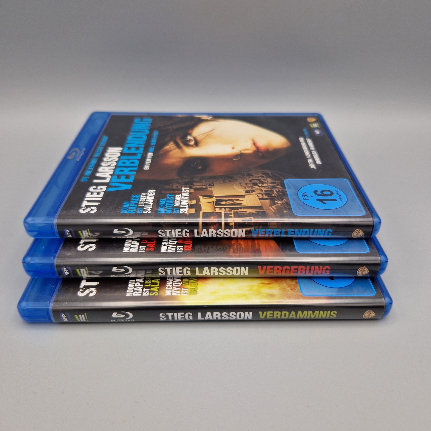 Blu-Ray Film: Stieg Larsson 3-Film Set: Verblendung, Verdammnis und Vergebung