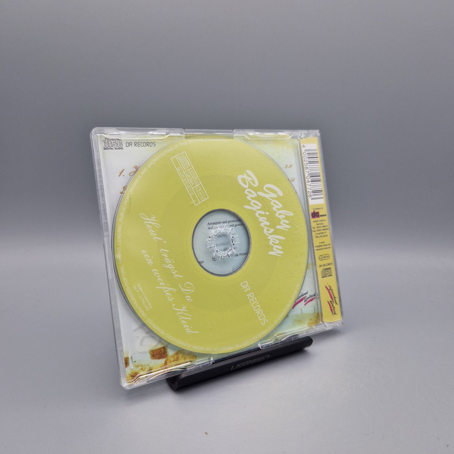Musik CD: Gaby Baginsky - Heut' trägst du ein weißes Kleid Maxi-CD