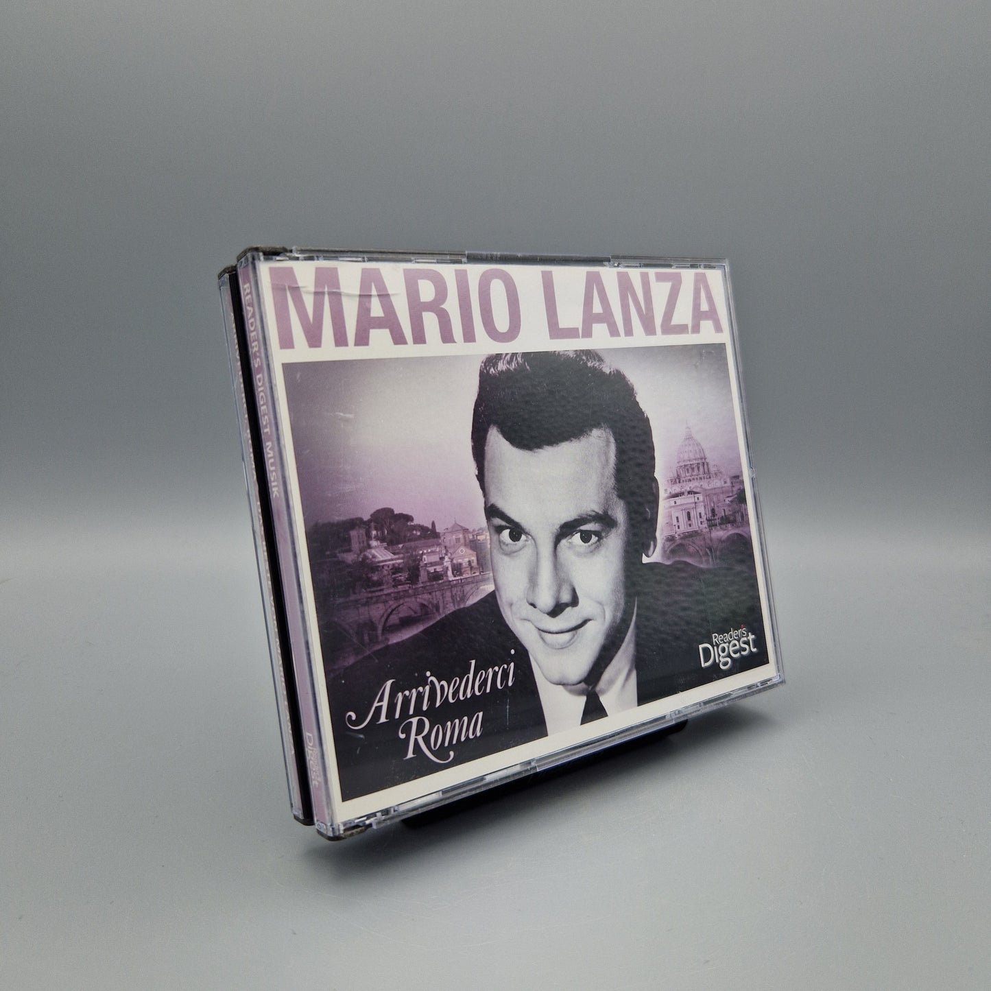 Musik CD: Mario Lanza - Arrivederci Roma 4 CD's Das Beste - Reader's Digest
