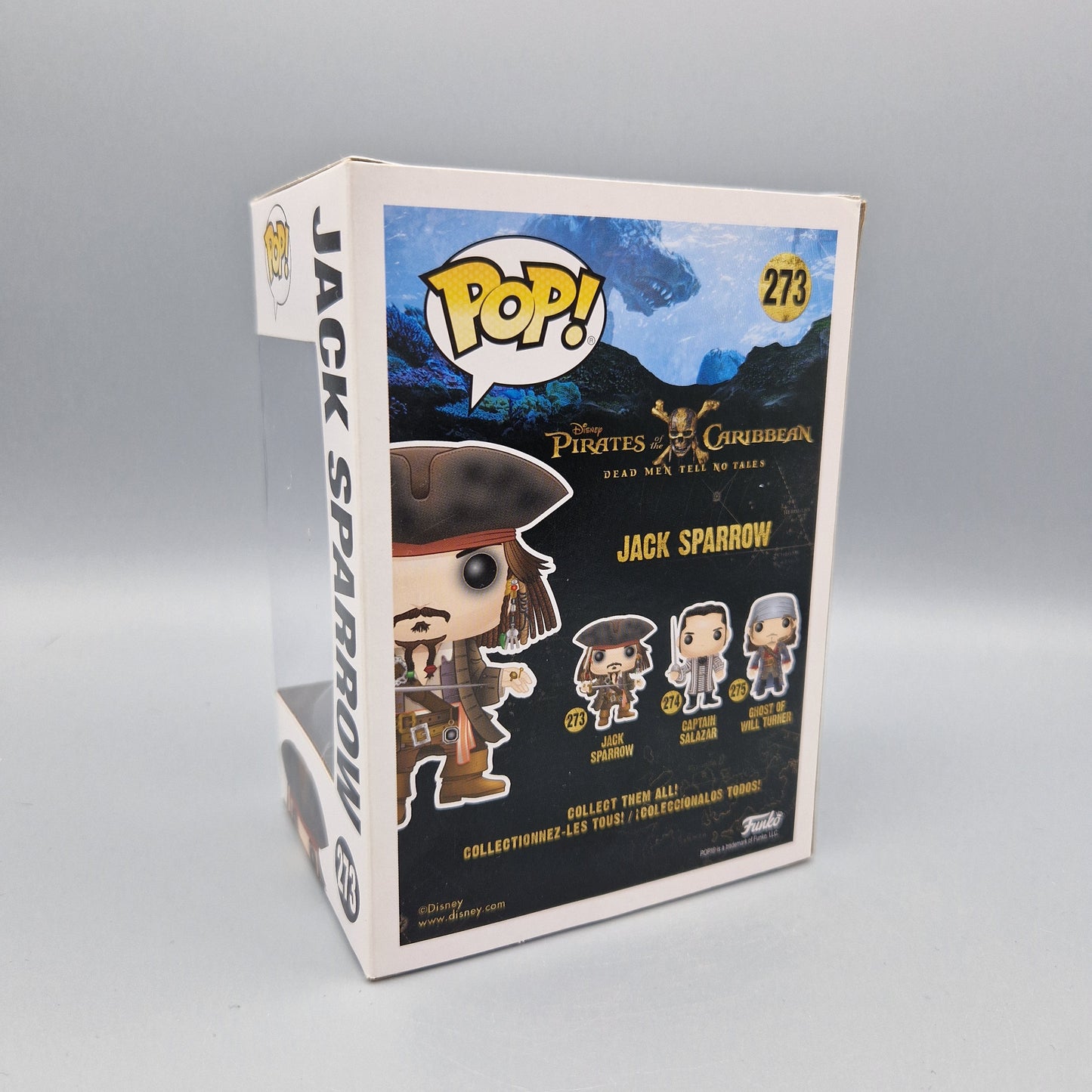 Funko Pop! Disney - Pirates of the Caribbean #273 Jack Sparrow