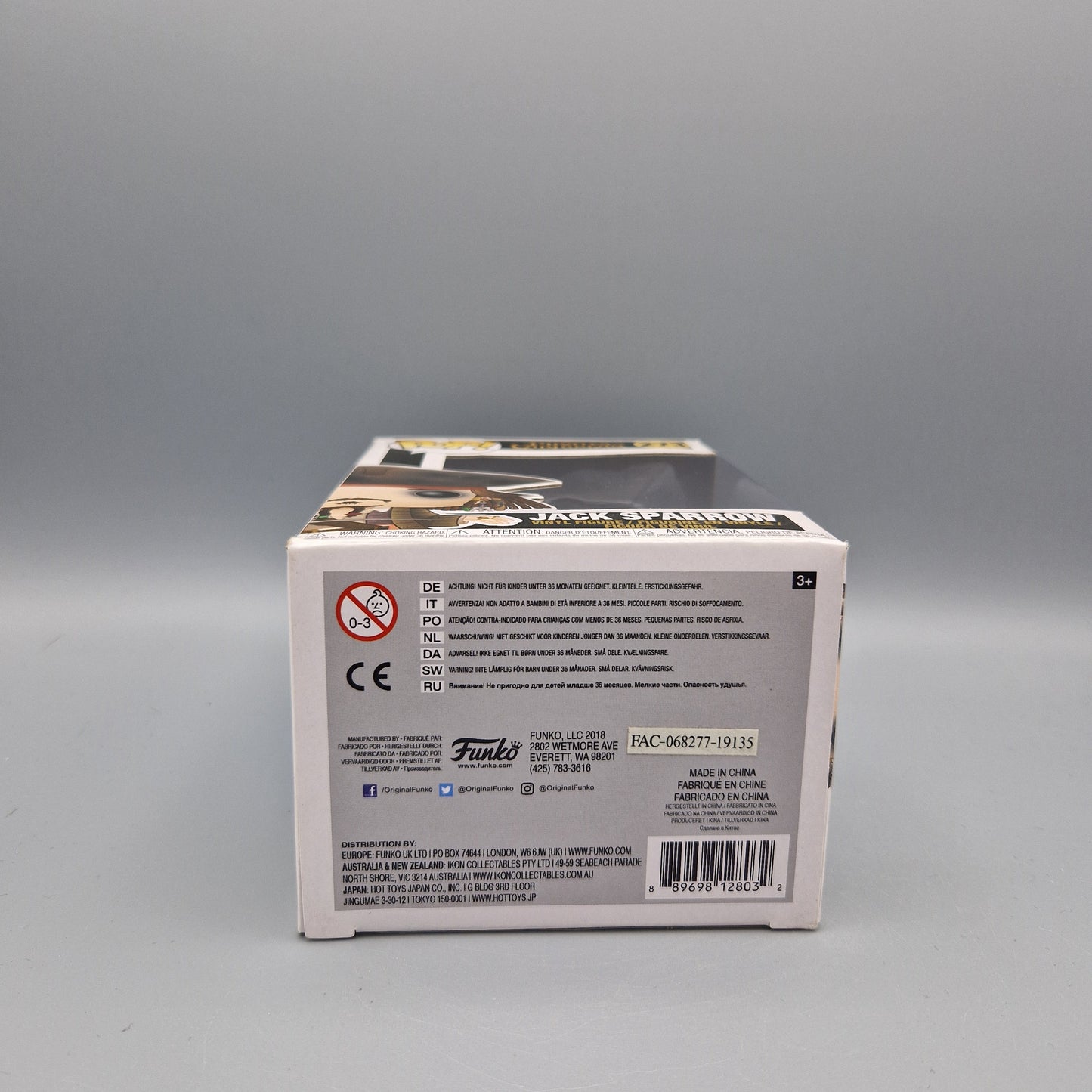 Funko Pop! Disney - Pirates of the Caribbean #273 Jack Sparrow