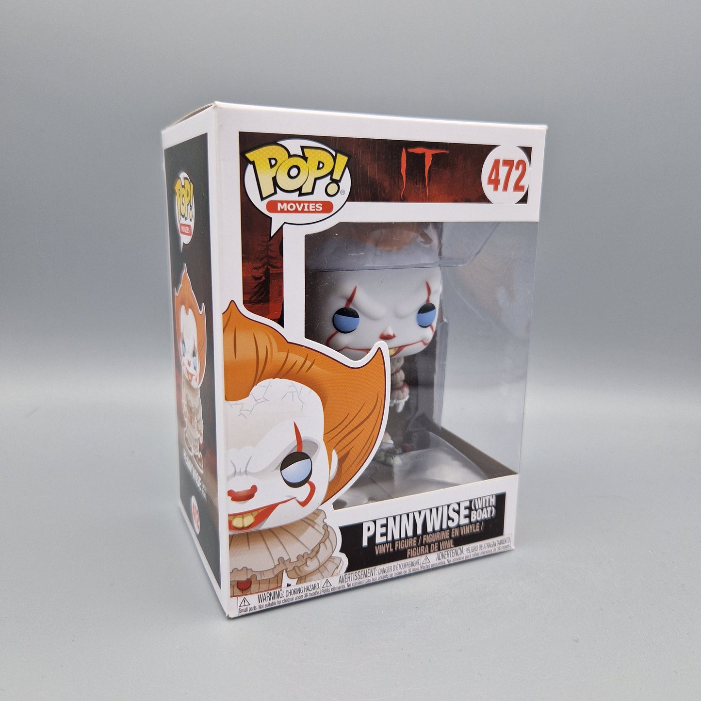 Funko Pop! Movies IT - Es #472 Pennywise (with Boat)