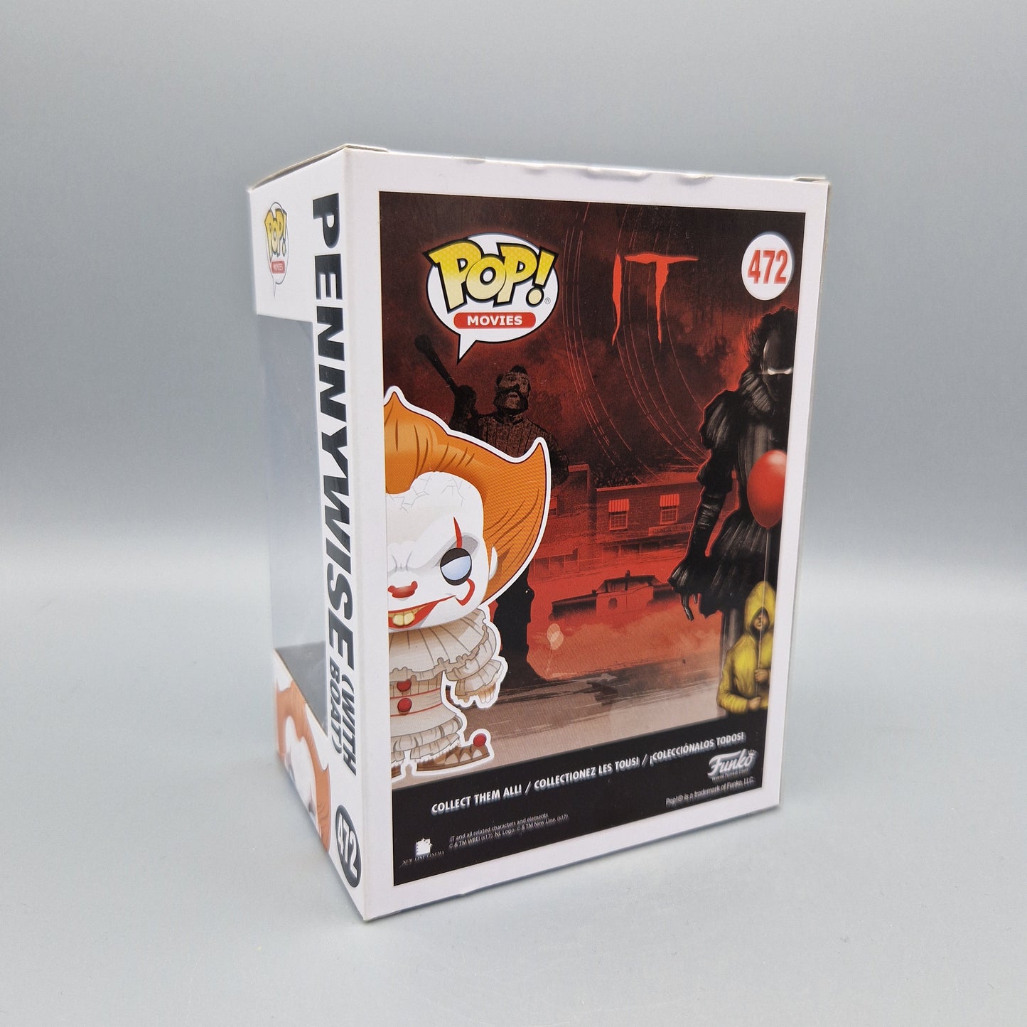 Funko Pop! Movies IT - Es #472 Pennywise (with Boat)