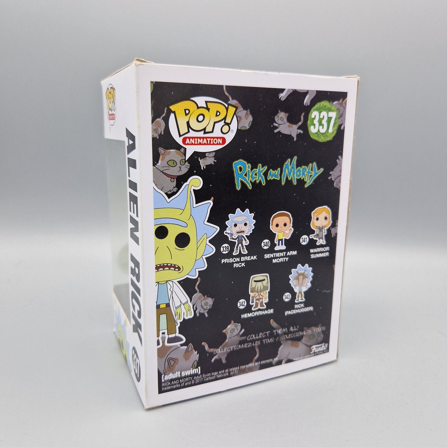 Funko Pop! Animation Rick and Morty #337 Alien Rick 2018 Spring Convention