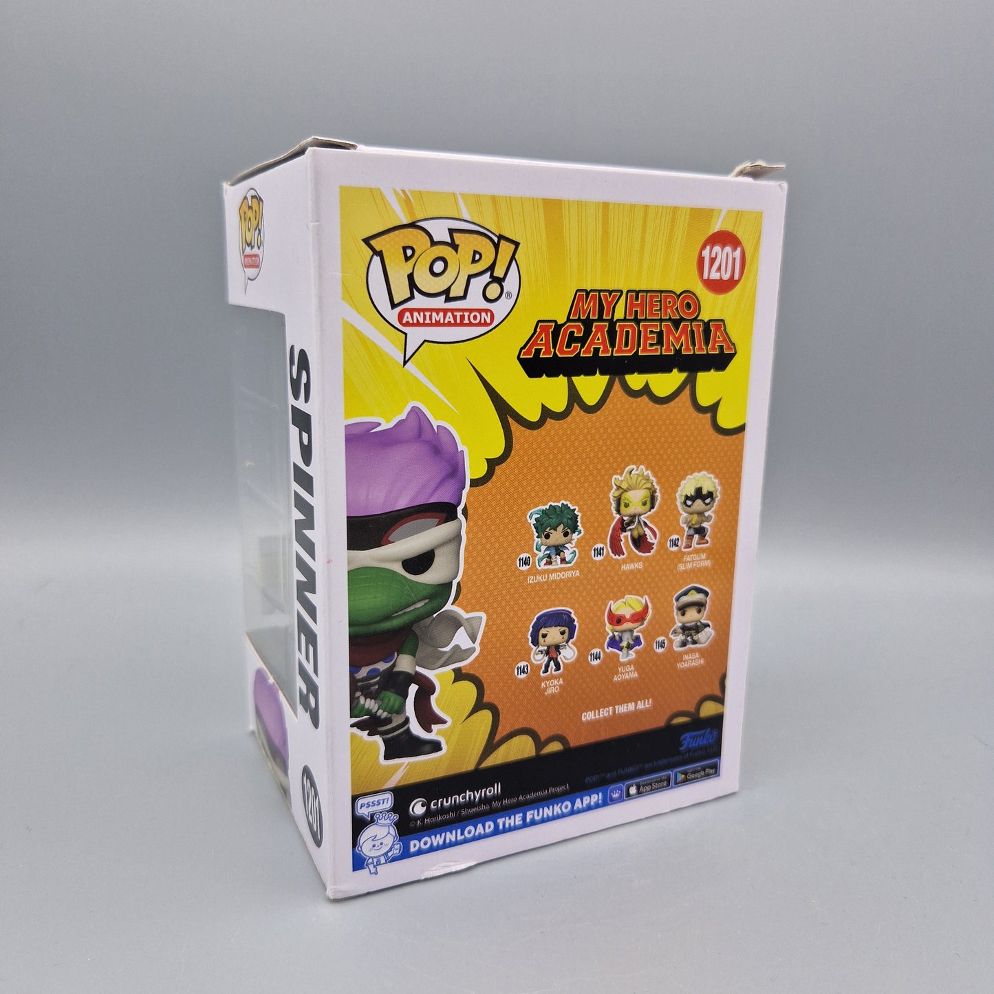 Funko Pop! Animation My Hero Academia #1201 Spinner 2022 Winter Convention