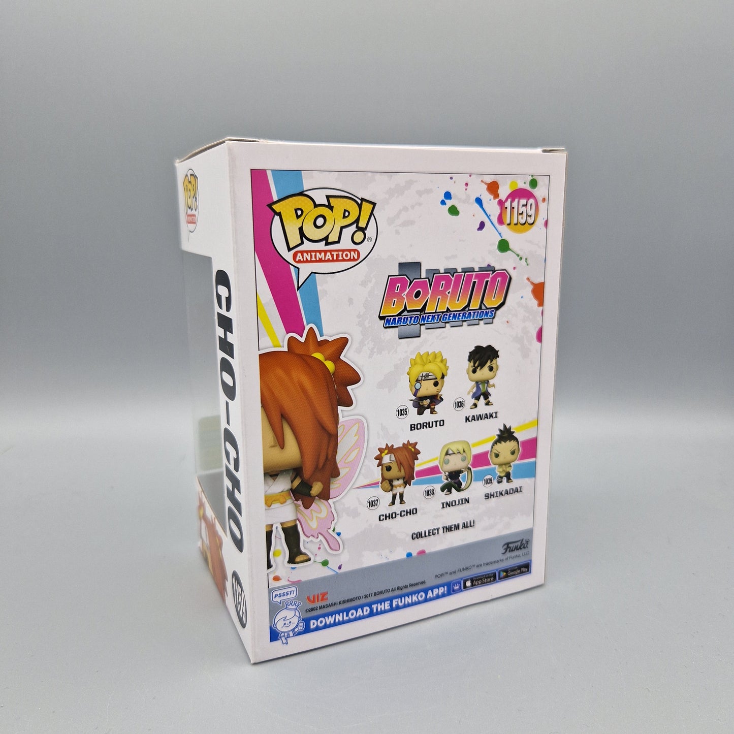 Funko Pop! Animation Boruto #1159 Cho-Cho 2022 Summer Convention