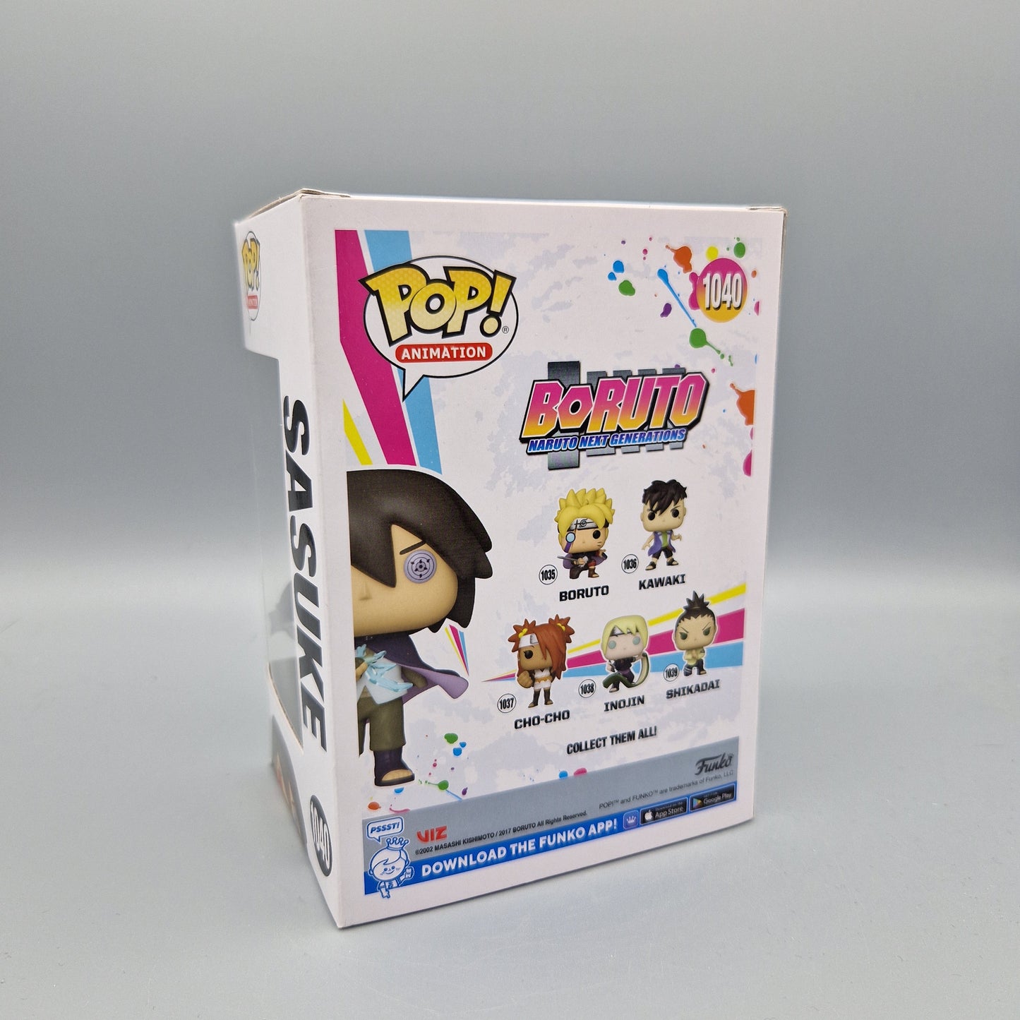 Funko Pop! Animation Boruto #1040 Sasuke - Glow Chase