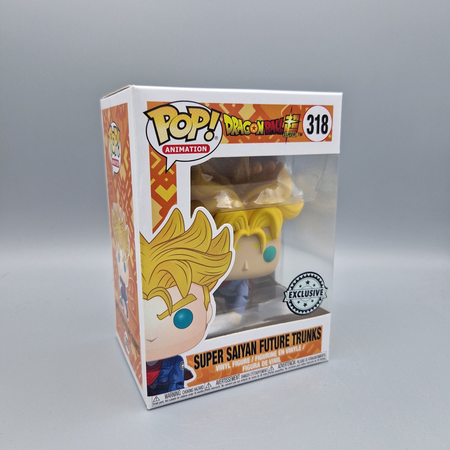 Funko Pop! Animation Dragon Ball Super #318 Super Saiyan Future Trunks Exclusive