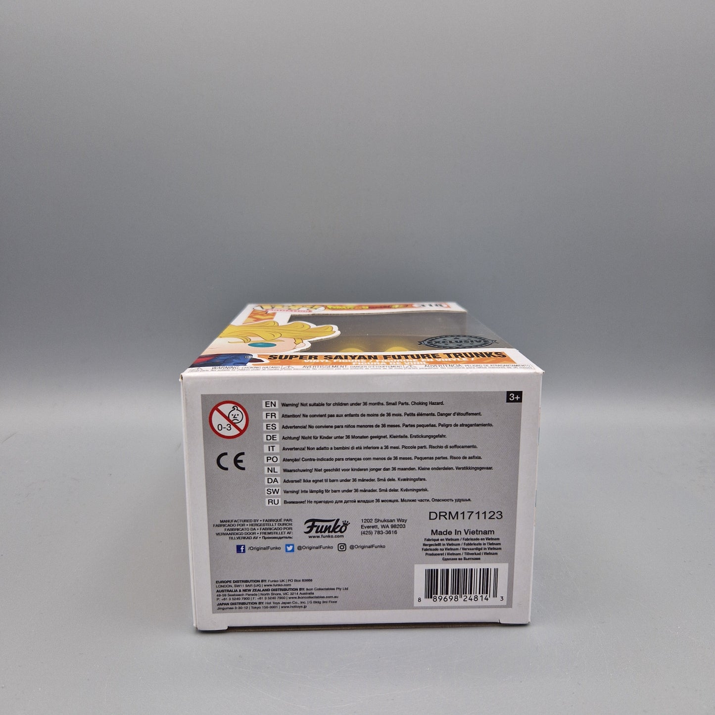 Funko Pop! Animation Dragon Ball Super #318 Super Saiyan Future Trunks Exclusive