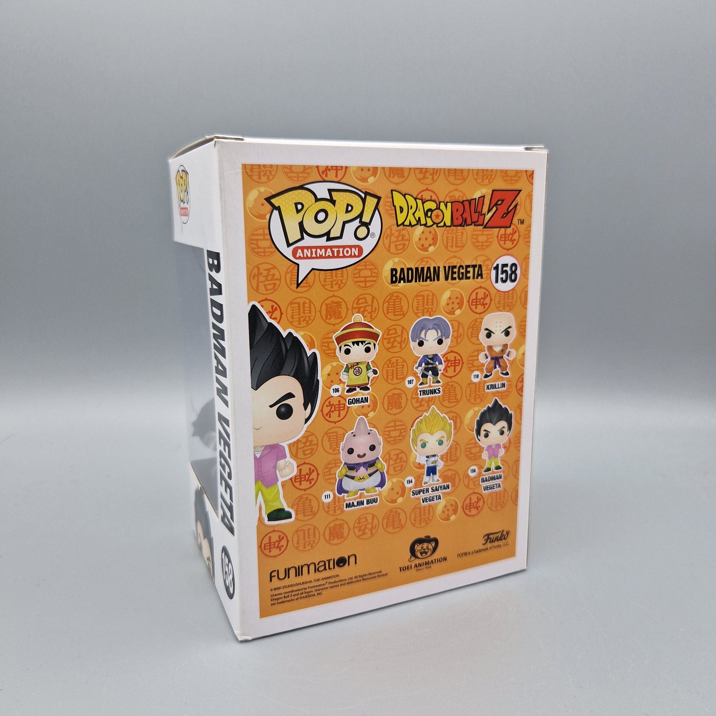 Funko Pop! Animation Dragon Ball Z #158 Badman Vegeta Exclusive