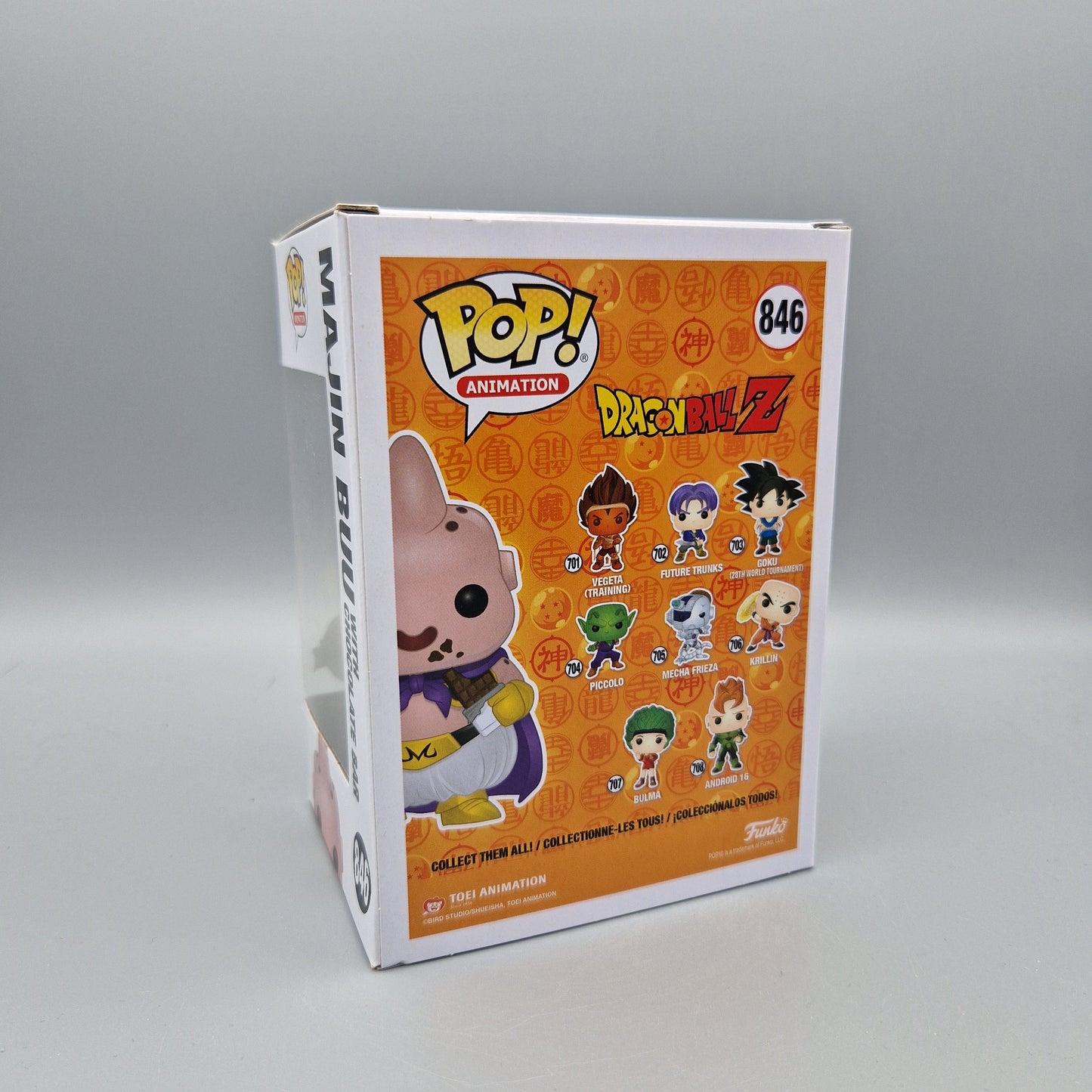 Funko Pop! Animation Dragon Ball Z #846 Majin Buu with Chocolate Bar Special Edition