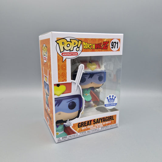 Funko Pop! Animation	Dragon Ball Z	#971	Great Saiyagirl	Exclusive