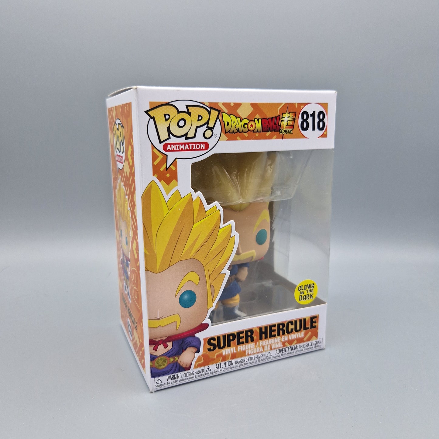 Funko Pop! Animation Dragon Ball Super #818 Super Hercule Glows in the Dark