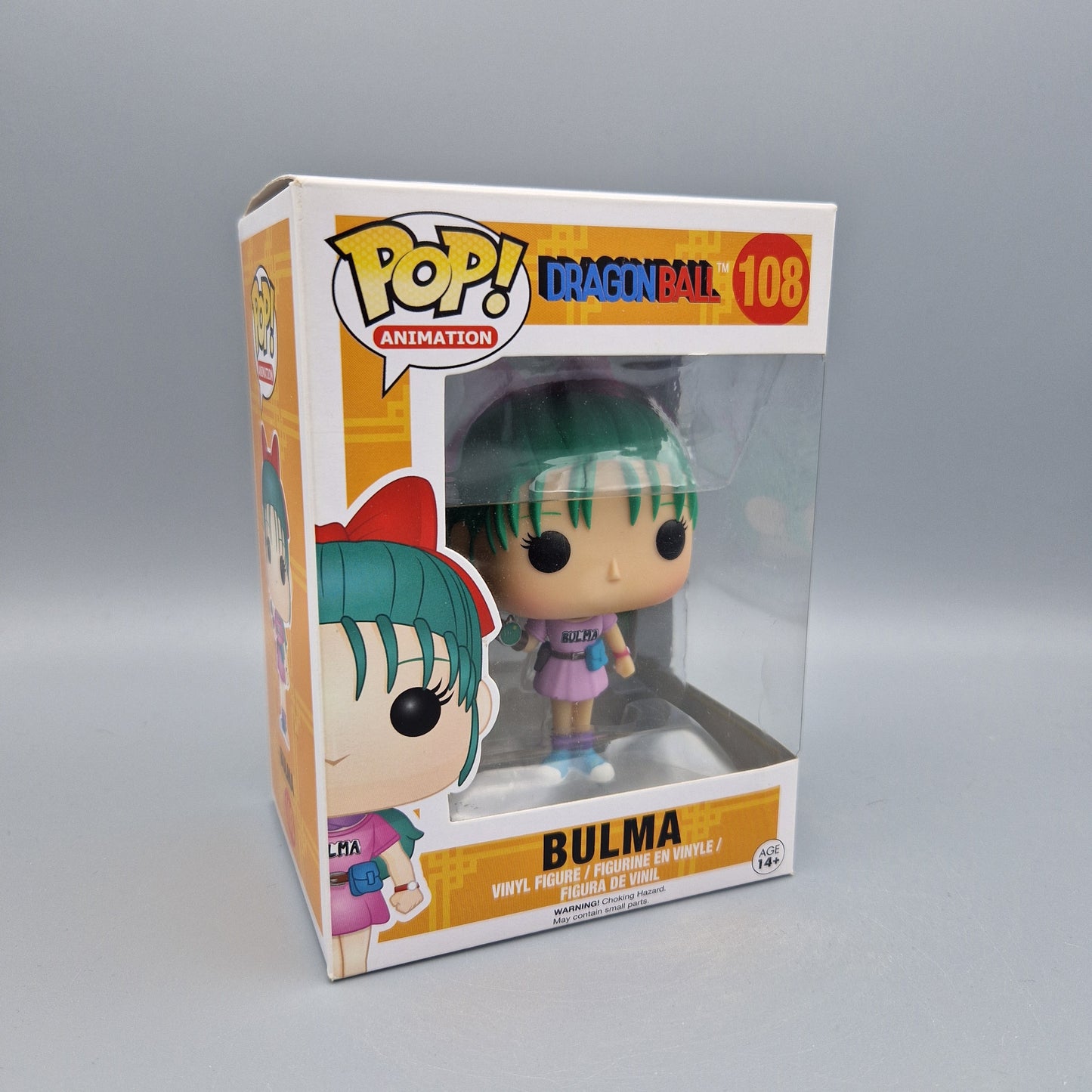 Funko Pop! Animation Dragon Ball #108 Bulma Vinylfigur