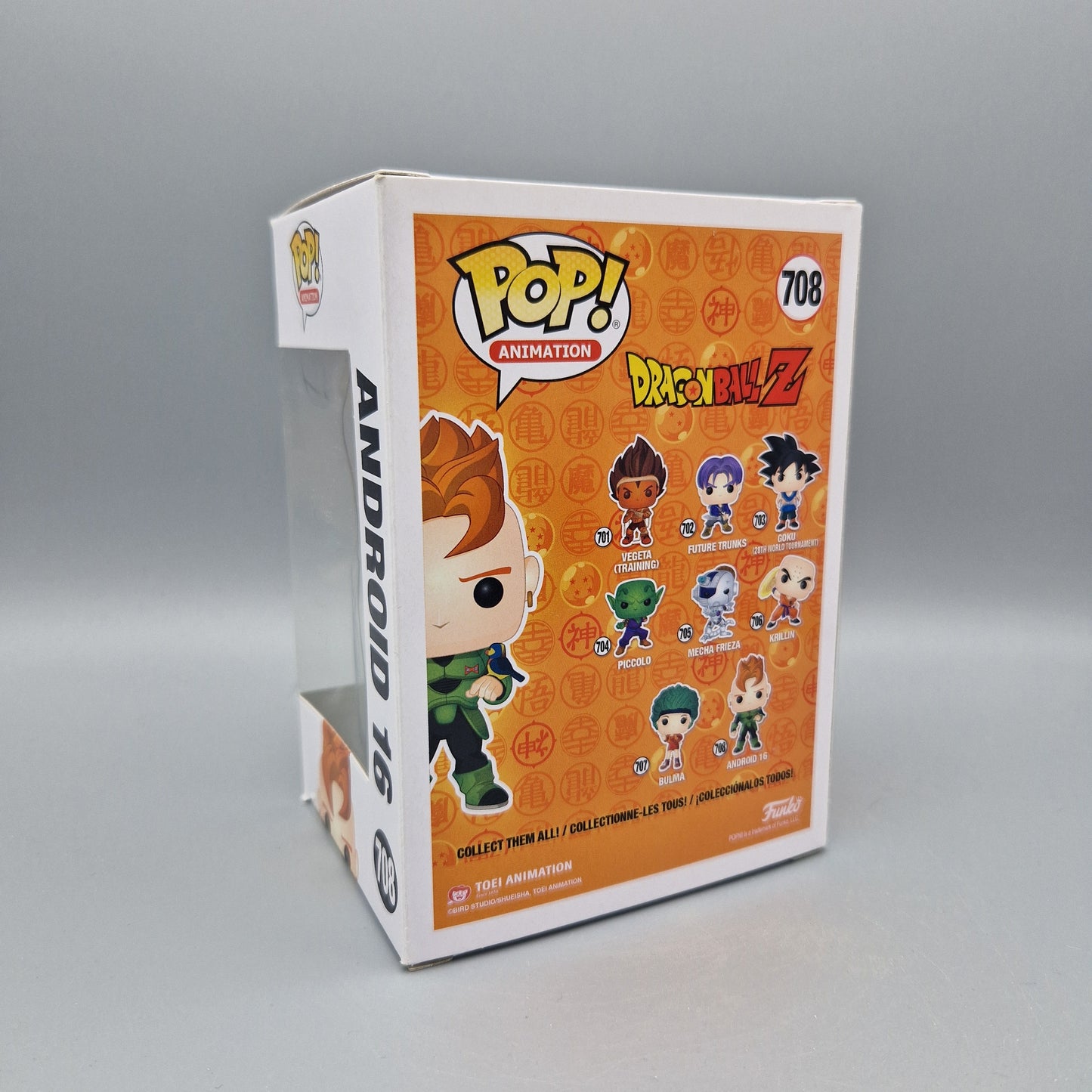 Funko Pop! Animation Dragon Ball Z #708 Android 16 Vinylfigur